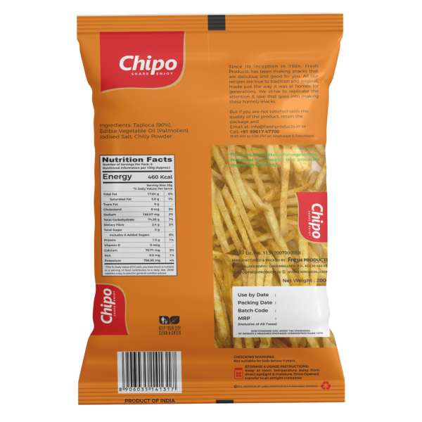 Tapioca Finger Chilly