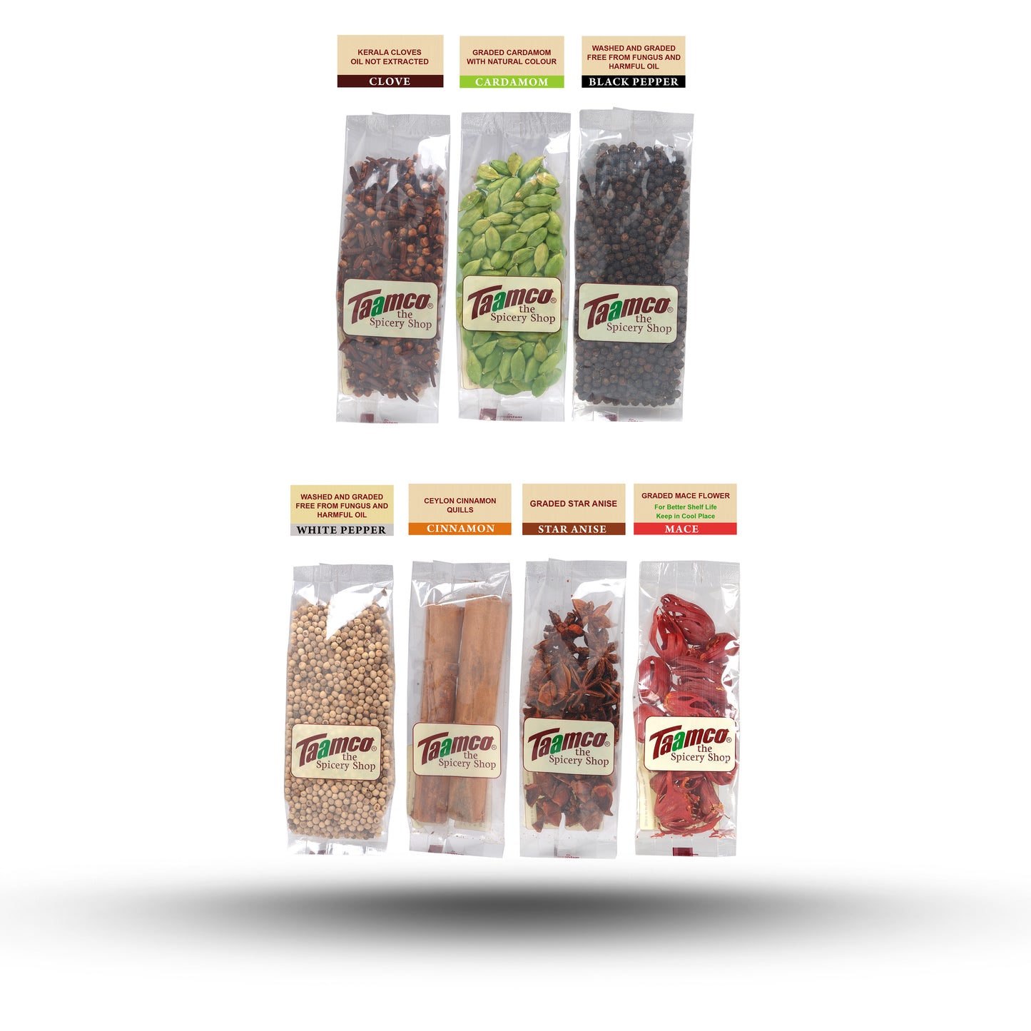 Wooden Box with Spices (Medium)