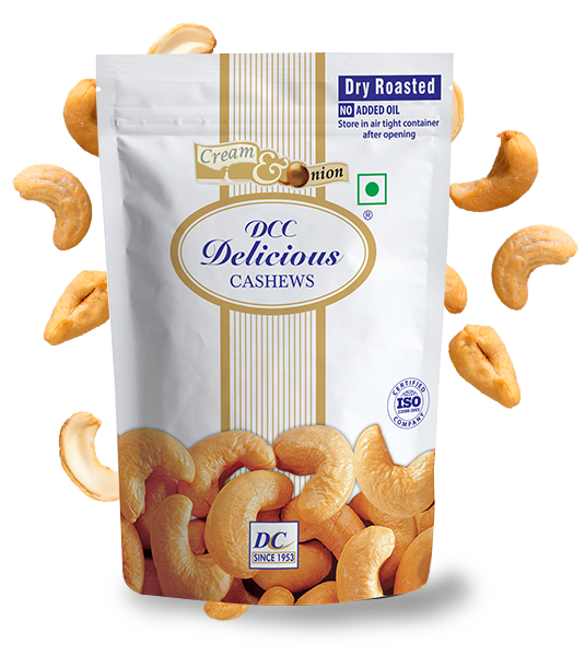 Flavoured Cashews - Cream and Onion