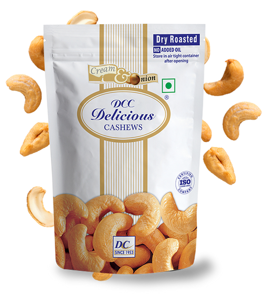 Flavoured Cashews - Cream and Onion