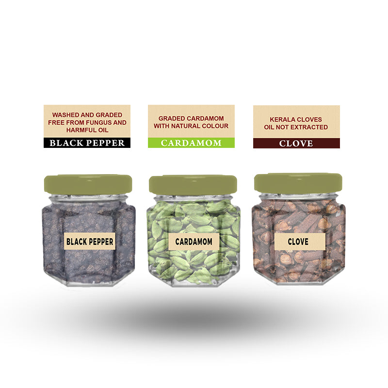 Hexagon Spice Box (Small)