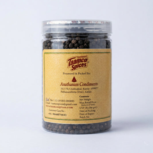 Washed Black Pepper Bottle (काली मिर्च)