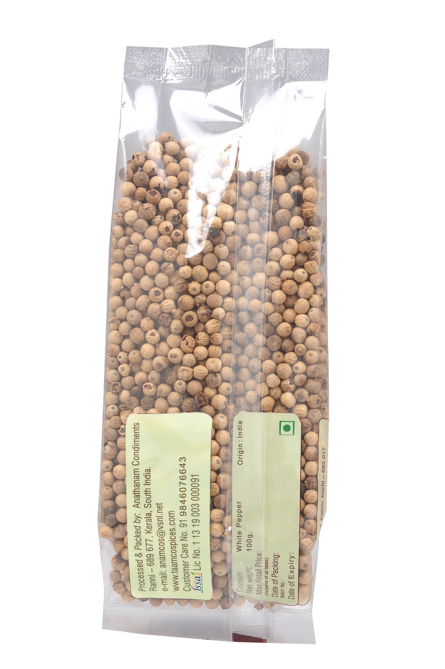 Original White Pepper (सफ़ेद मिर्च)