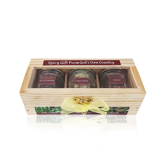 Wooden Spice Box (Rectangle)