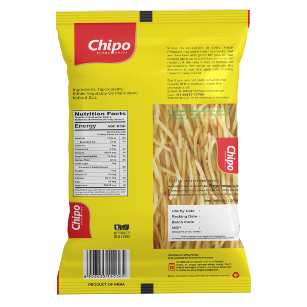 Tapioca Finger Chips