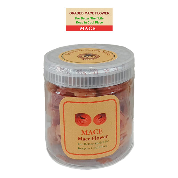 Graded Whole Mace Flower Bottle (जावित्री)