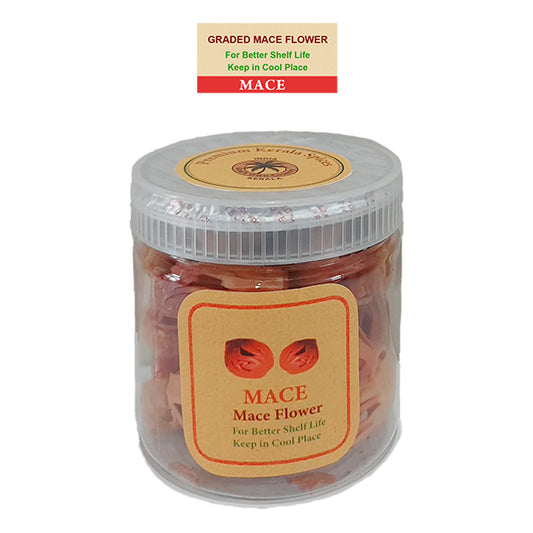 Graded Whole Mace Flower Bottle (जावित्री)