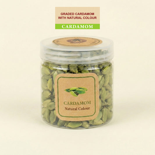 Graded Kerala Green Cardamom Bottle (एलाईची)