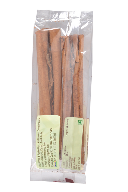 Authentic Sri Lankan Cinnamon (Ceylon) (दालचीनी)