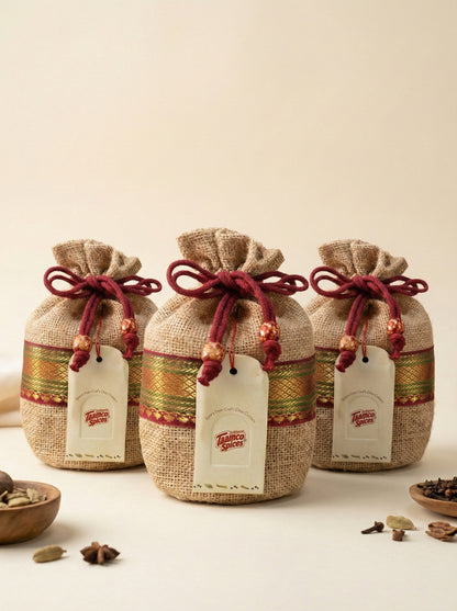 Jute Bag with Spices (Medium)