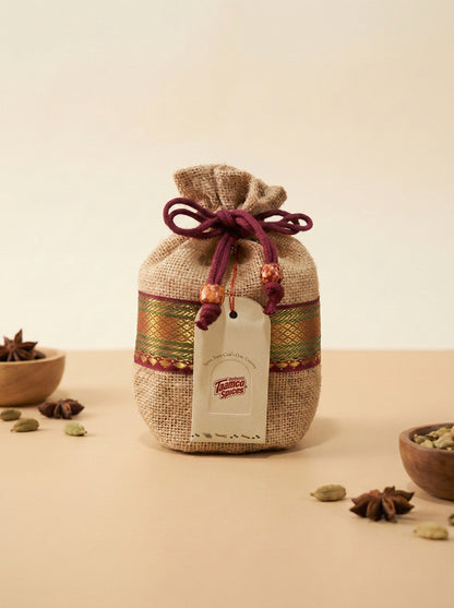 Jute Bag with Spices (Medium)