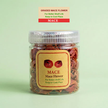 Graded Whole Mace Flower Bottle (जावित्री)