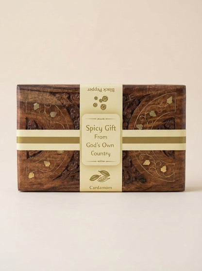 Wooden Box with Spices (Small)
