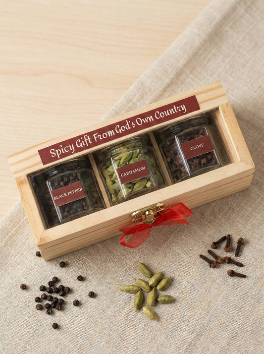Wooden Spice Box (Rectangle)
