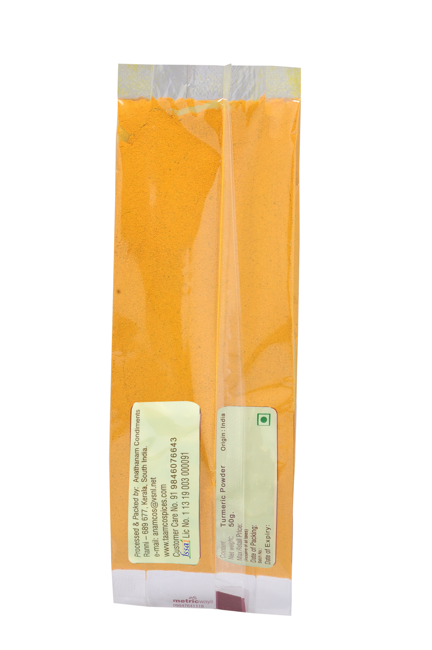 Kerala Turmeric Powder (हल्दी पाउडर)